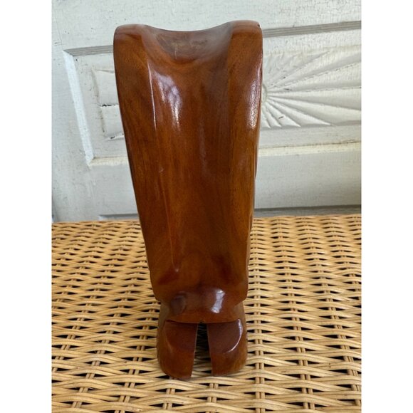 Vintage 60's Milo Wood Hawaii Carved Wood Tiki Sculpture 9" - Picture 4 of 9